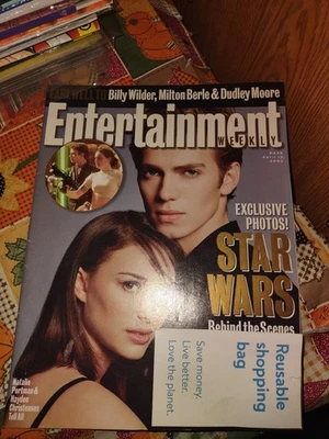 Entertainment Weekly Magazine April 12 2002 Star Wars Billy Wilder Milton Berle  - Image 1 of 2
