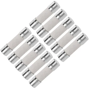 Cartridge Fuses 20A 250V 5x20mm Slow Blow Audio Amplifier Ceramic 10pcs - Picture 1 of 2