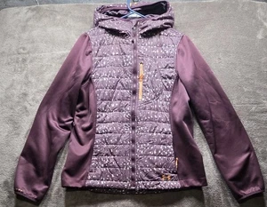 Under Armour Infrared Coldgear Storm Full Zip Womens M Purple See Photos - Picture 1 of 9