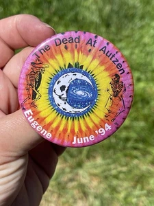 Grateful Dead The Dead At Autzen Eugene Oregon Juni 1994 Round Button Pin - Bild 1 von 7