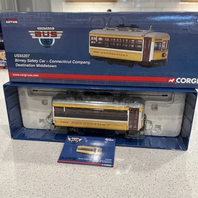 Corgi US55207 Birney Safety Car Connecticut Company Middletown Car 1:48 NIB - Image 1 of 4