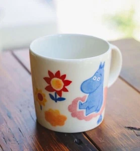 MOOMIN ARABIA BEAMS 80th Anniversary Mug Hand Painted Tove Jansson Design JAPAN - Picture 1 of 11