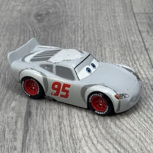 Disney Pixar Cars Primer Lightning McQueen Large Diecast 1:43 Scale Car Vehicle - Picture 1 of 12