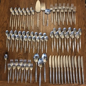 Set posate 86 pezzi Japan Carlton inox - anni '60 - vintage - Foto 1 di 12