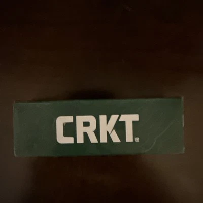 NUEVO EN CAJA CRKT Calamar Negro Lavado a Piedra Plegable Punto de Caída 2490KSW Foto 1 de 4