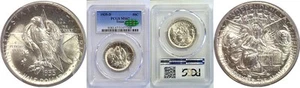 1935-D 50C Texas Commemorative Half Dollar PCGS MS-67 CAC - Picture 1 of 3
