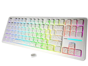 Xinmeng M87Lite 75% Wireless Gaming Mechanical Keyboard - RGB Backlit - Linear - Picture 1 of 7