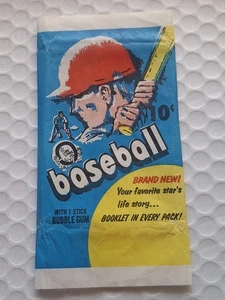 Baseball 1971 Topps Pack Empty Wrapper - Bild 1 von 2