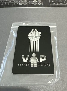LEGO Gear black vip card Black VIP Members Card new collector item 5005747 - Picture 1 of 2