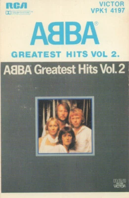 Abba - Greatest Hits Vol 2, scarce Australian cassette issue, ex cond. - Image 1 of 4