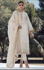 Pakistani Designer Ladies Original Al Karam Stitched Suit Medium Size