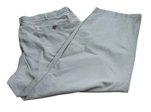 Dockers Khakis Mens 42x30 Relaxed Fit Flat Front Washed Chino Pants - Picture 1 of 8