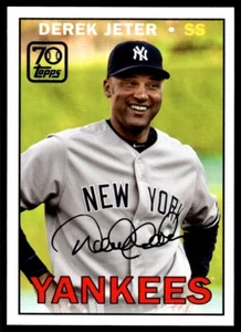 2021 Topps Update 70 Years of Baseball Derek Jeter New York Yankees #70YT-17 R31 - Picture 1 of 2