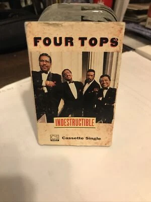 FOUR TOPS Indestructible 1988 Arista Records Cassette Single Are You With Me - Image 1 of 3