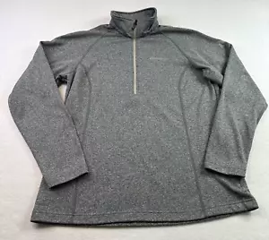 Eddie Bauer Womens First Ascent TXL 1/4 Zip Pullover Gray - Picture 1 of 17