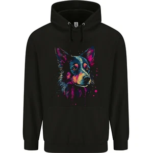 An Awesome Border Collie Dog Childrens Kids Hoodie - Picture 1 of 3