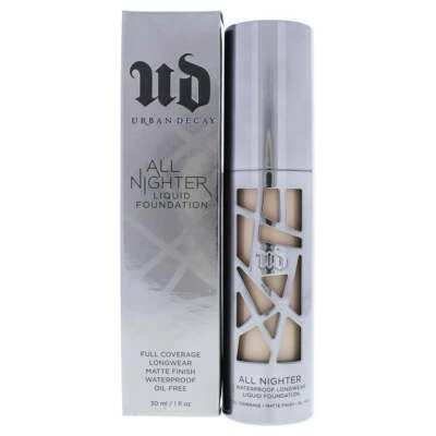 Urban Decay All Nighter Waterproof Liquid Foundation - Shade 1.5 - 1 oz - New - Image 1 of 2