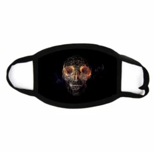 Divertido Scary Fashion Halloween Estampado Reutilizable Moda Lavable Exterior 100% Algodón - Imagen 1 de 3