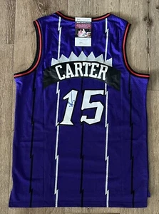 Vince Carter Signed Toronto Raptors Jersey JSA Size 48 XL - Picture 1 of 3