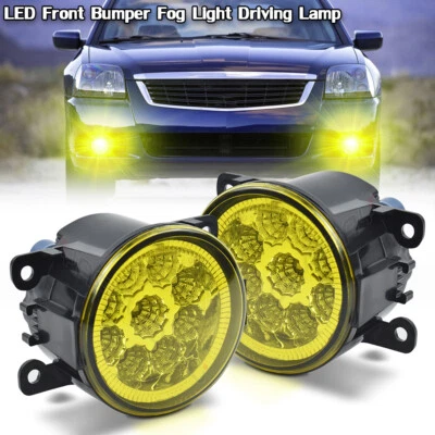 Par de luzes de neblina de LED para-choque lâmpadas de direção para Mitsubishi Galant 2007-2012 - Imagem 1 de 4