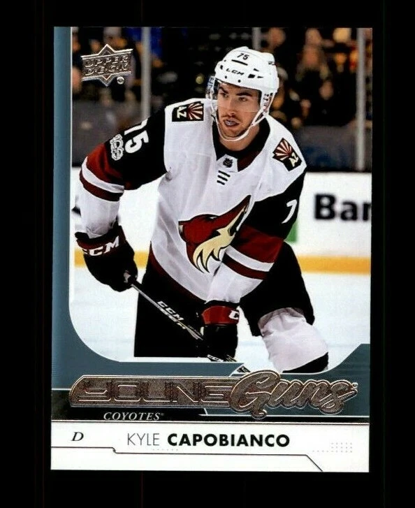 2017-18 Upper Deck #495 Kyle Capobianco Young Guns RC (ref 113037) - Image 1 of 1