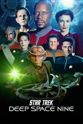 1993 Star Trek Deep Space Nine Movie Poster 11X17 Sisko Nerys Quark Odo 🌌🍿