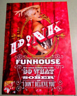 Pink / P!nk 2008 Funhouse Promo 2-Sided Flat / Poster