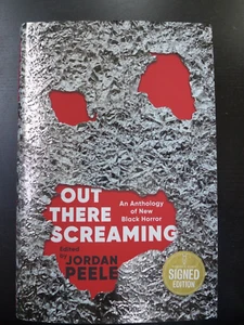 JORDAN PEELE✎AUTOGRAPHED✎"OUT THERE SCREAMING" NEW SIGNED HORROR BOOK 2023 - Picture 1 of 4