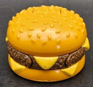 VTG 1990 McDonald's McDino Changeables Quarter Pounder Cheese-O-Saur 3.5" Figure - Picture 1 of 9