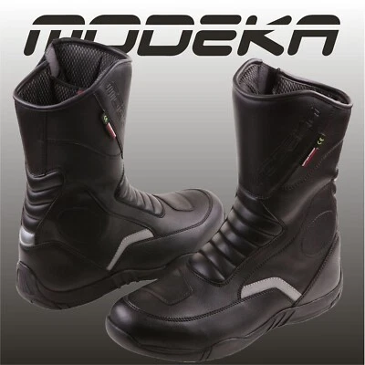 -21% Modeka Motorradstiefel Blaker Motorrad Stiefel wasserdicht Top UVP 109,90 €
