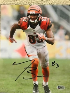 Tyler Boyd Signed Cincinnati Bengals 8x10 Photo Beckett - Picture 1 of 5