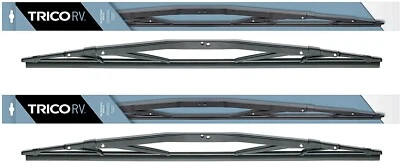 2-Pk TRICO 67-401 40" Wiper Blades for RV Motorhome Coach saddle/bolt attachment Foto 1 de 3