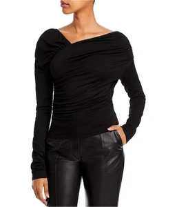 n:philanthropy Womens Imogen Asymmetrical Knit Blouse - Picture 1 of 4