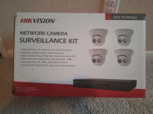 Hik Vision Netzwerk Kamera Überwachung Kit Model I7604N1TP - Bild 1 von 10