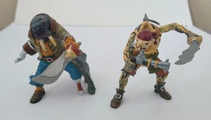 Papo: Mutant Turtle + Walrus - x2 Pirate Toy Figures 2010 - Picture 1 of 5