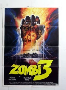 cm.100x140-ZOMBI 3-LUCIO FULCI-HORROR-M78-17 - Bild 1 von 1
