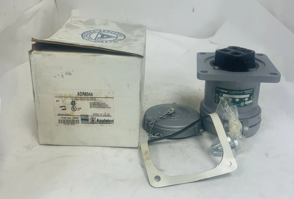 Appleton Powertite Receptacle ADR6044 60 Amp 4 Watt