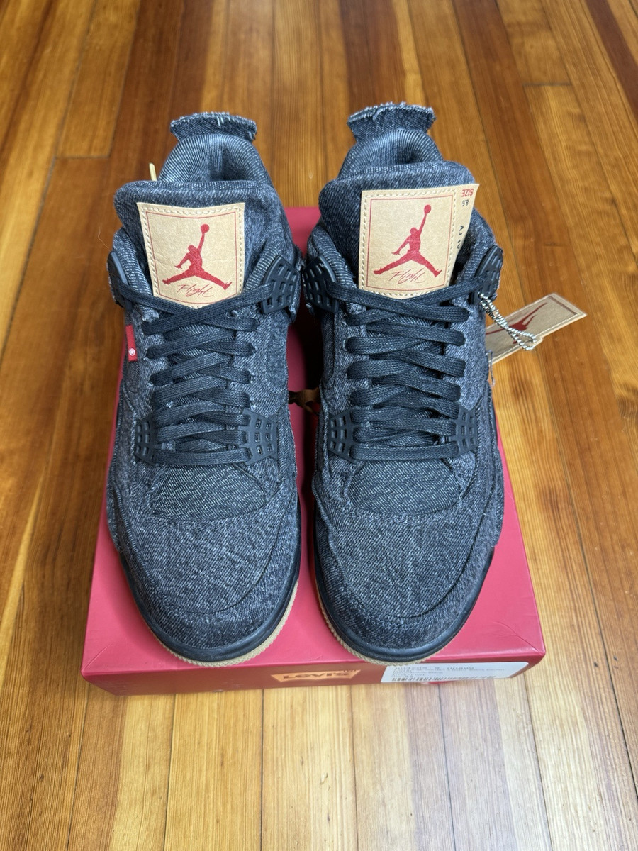Levi's x Air Jordan 4 Retro Denim for Sale | Authenticity Levi's x Air Jordan 4 Retro Denim for Sale | Authenticity