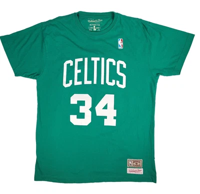 Camiseta de baloncesto Mitchell & Ness de los Boston Celtics NBA #34 Paul Pierce talla L Foto 1 de 4