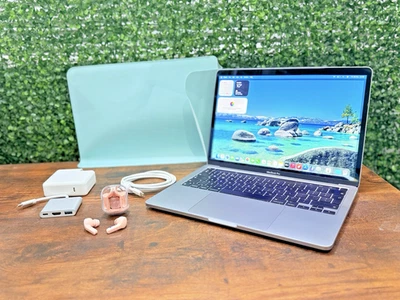 MacBook Pro 2020 (A2338) - Apple M1 Chip - 13"- 8 GB RAM - 250GB - FREE Hub- B1 - Image 1 of 4