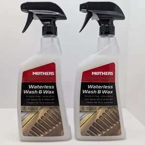 2 Pack Mothers California Gold Waterless Wash & Wax 24oz Scratch-Free - Picture 1 of 5