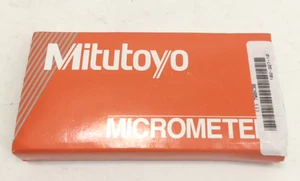 Mitutoyo 102-327-10 Mechanical Outside Micrometer 0-1" Range 0.0001" Graduation - Picture 1 of 7