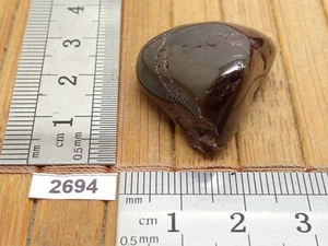 GRENAT ROUGE pierre roulee 20gr belle qualité - stimulant energie anti fatigue - Picture 1 of 5