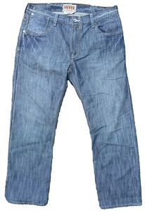 LEVIS 514 MEN'S SLIM STRAIGHT THE ORIGINAL BLUE JEANS 38 x 30 POCKET FLAP - Picture 1 of 8