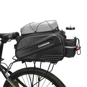 Bolsa de asiento trasero plegable eléctrica de gran capacidad para bicicleta bolsa accesorios - Imagen 1 de 15
