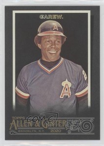 2020 Topps Allen & Ginter's X Rod Carew #10 HOF