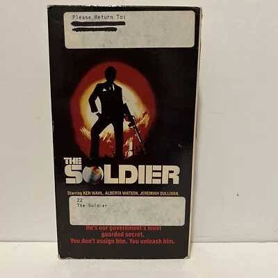 The Soldier VHS Klaus Kinski  - Image 1 of 4