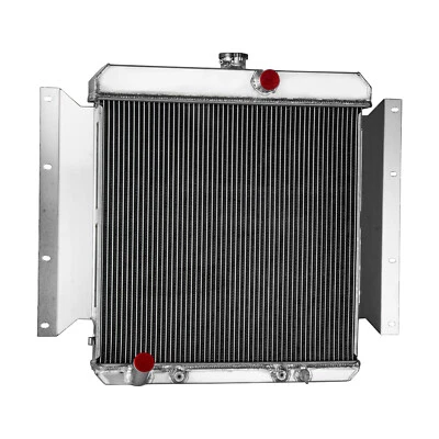 CU6169 3-Row Aluminum Radiator For 1961-1969 65 Dodge D100 Series Pickup 5.2L V8 - Image 1 of 4