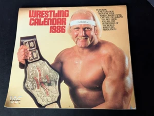Vintage 1986 WWF Wrestling Calendar Hulk Hogan, Roddy Piper, Andre The Giant - Picture 1 of 6