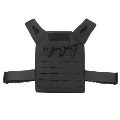 Tactical Molle Vest Combat Jump Plate Carrier Training Protective Vest for Kids - Image 1 of 4